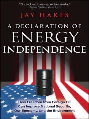 cover image of A Declaration of Energy Independence